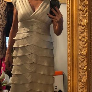 Champagne party dress 🥂